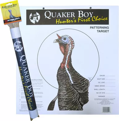 Quaker Boy Paper Target Turkey 20x20 10-Pack