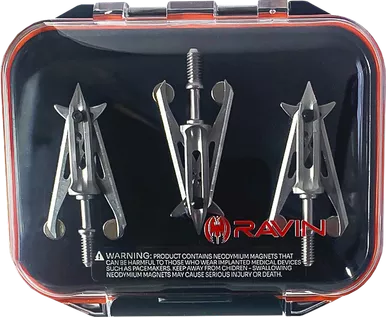 Ravin R109 Broadhead Case Black/Clear