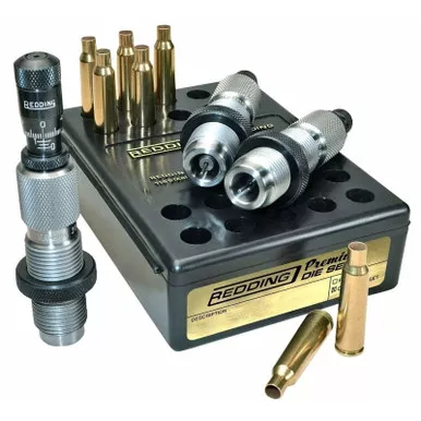 REDDING Premium Series Deluxe 22-250 Remington Die Set (68106)