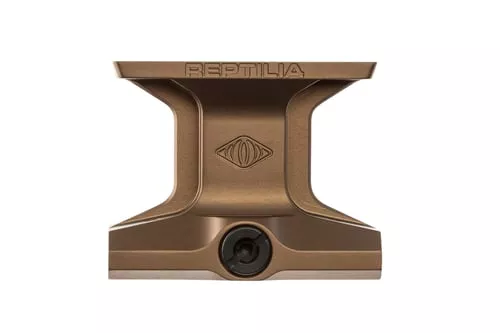 Reptilia LLC 100038 Dot MountFlat Dark Earth Anodized 1.93"
