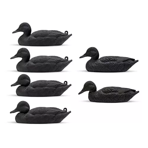 Rig'Em Right Mainline Series Blackouts Duck Decoy 6/ct