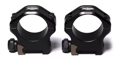 Rings Ultralight 1" Low Black