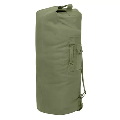 ROTHCO G.I. Style Olive Drab Canvas Double Strap Duffle Bag (3486)