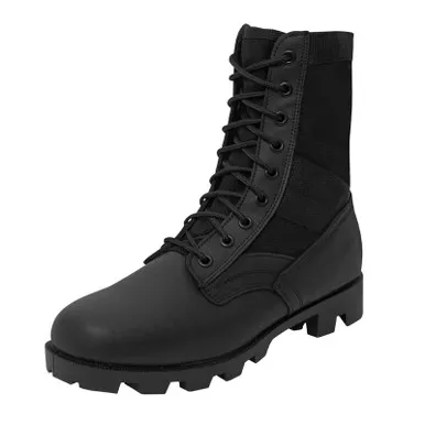 ROTHCO G.I. Type Black Steel Toe Jungle Boot (5781)