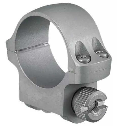Ruger 3KHM Scope Ring Silver 1" Low