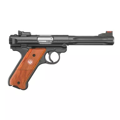 RUGER Mark IV 22LR 5.5in 10rd Checkered Laminate Single-Action Pistol (40177)