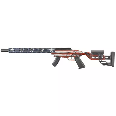 Ruger Precision Rimfire Rifle 22 LR 18" Barrel American Flag Cerakote
