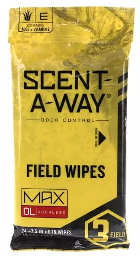 Scent-A-Way Max Field Wipes 24/ct