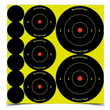 Shoot-N-C Variety Pack 1/2/3" Round 12pk