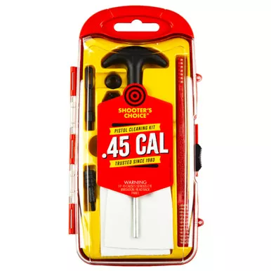 Shooters Choice .45 Caliber Pistol Cleaning Kit