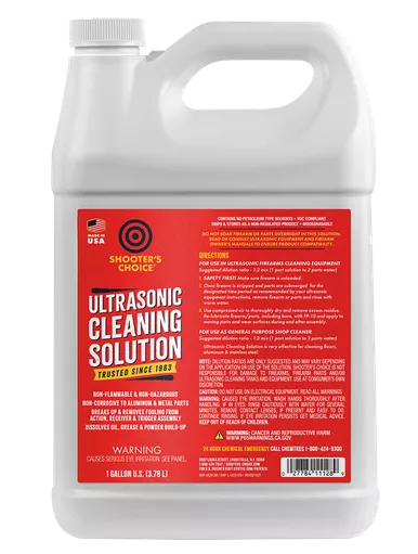 Shooters Choice Ultrasonic Cleaning Solution 1 Gallon