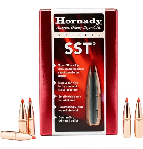 SST 7.62MM CAL. .310" 123GR POLYMER TIP BOAT TAIL 100/BOX