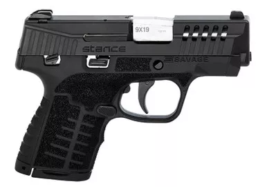 Stance MC9MS 9mm 3.2" Black 3dot sgt 8rd