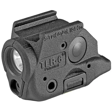 Streamlight TLR-6 Weapon Light with Red Laser for Springfield Hellcat Black