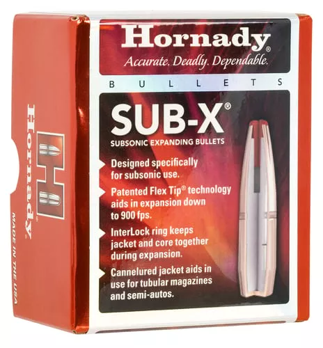 SUB-X 7.62X39MM 0.3115" 255GR FLEX TIP 100/BOX