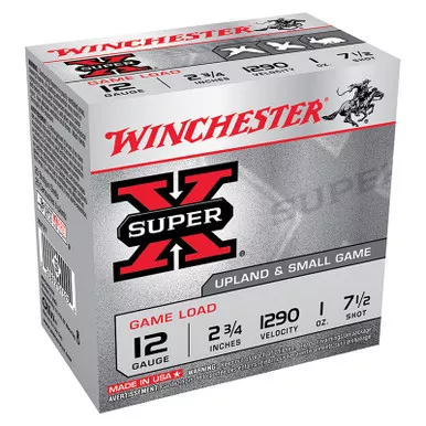 SuperX 12Ga 2.75" 1oz Game #7.5