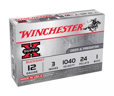 SuperX 12Ga 3" 24pel MagBuff 1 Buck