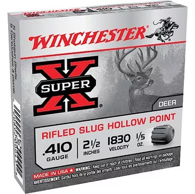 SuperX 410Ga 2.5" 1/5oz Foster Slug VP