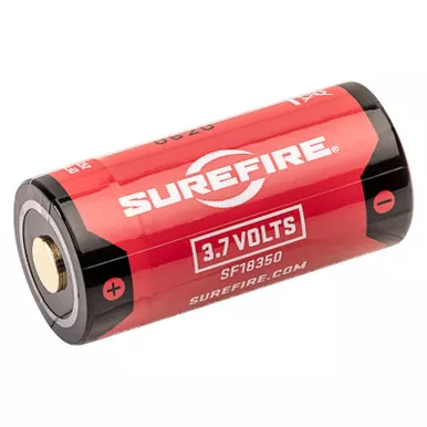 SUREFIRE Protected 1.1Ah Micro USB Rechargeable Lithium Ion Battery (SF18350)