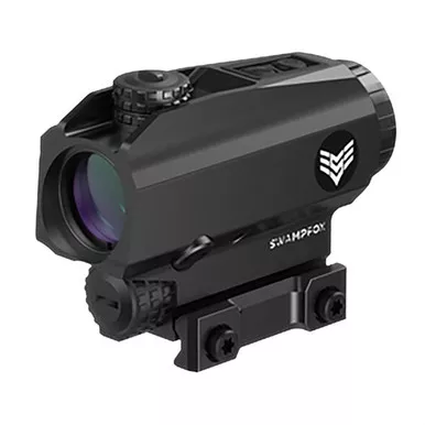 Swampfox Optics Blade 1x25mm Amber BRC Reticle Prism Sight Black
