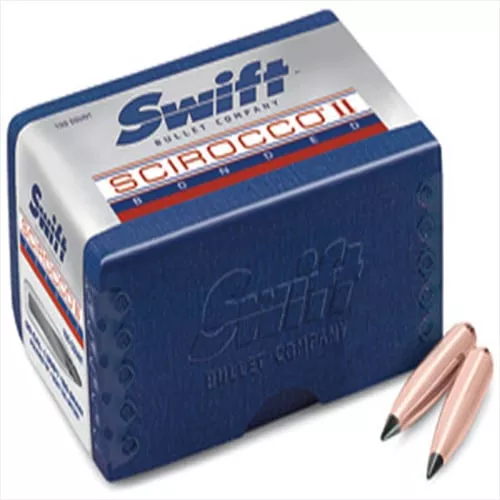 Swift Scirocco II Bullets .224 cal .224 75 gr BTS 100/ct