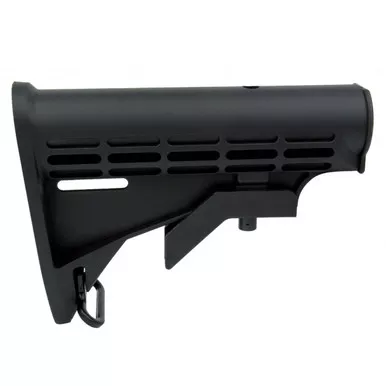 Tacfire AR-15 M4 Stock 6-Position Mil-Spec Black