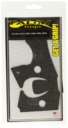 Talon Grips 302R Adhesive GripTextured Black Rubber for Kahr CM, PM 9,40