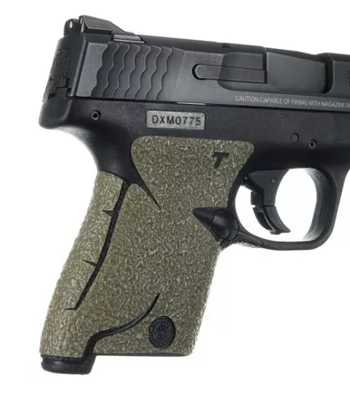 Talon Grips 705M Adhesive GripTextured Moss Rubber for S&W M&P Shield 9,40