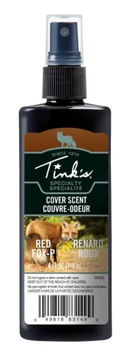 Tinks W6245 Red Fox-PCover Scent Fox Urine Scent 4 oz Spray