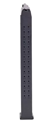 Toolman Tactical, Inc GL35B Glock35rd 9mm Luger Black Polymer
