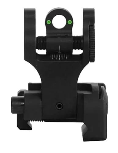 Troy Industries Rear Tritium Battle Sight - Black