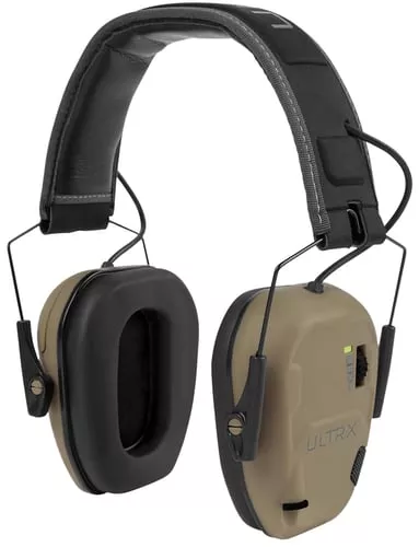 ULTRX BIONIC EARMUFF FLAT DARK EARTH 22db!