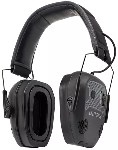 ULTRX BIONIC FUSE BLUETOOTH EARMUFF MIDNIGHT GRAY 22db!