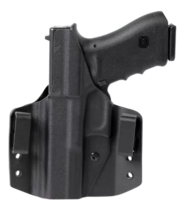 Uncle Mike's 54CCW67BGL CCW Holster OWB Black Left Hand