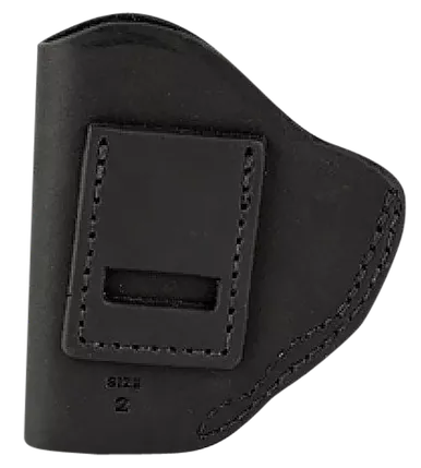 Uncle Mike's IWB Holster Size 2 Black Leather Right Hand