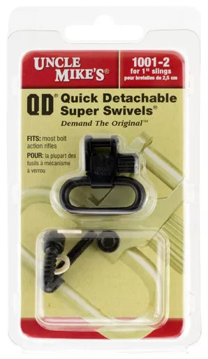 Uncle Mike's MO10012 Super SwivelBlued 1" Steel Quick Detach