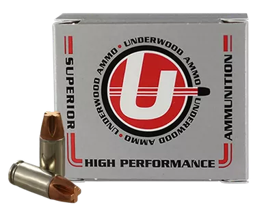 Underwood Ammo 823 Xtreme Penetrator9mmLuger+P+ 115gr Solid Monolithic 20 Per Box/10 Case