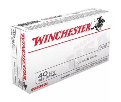 USA 40 S&W 165gr FMJ 50/bx