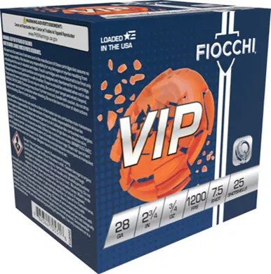VIP Load 28ga 2.75" 2.00dr 3/4 oz #7.5