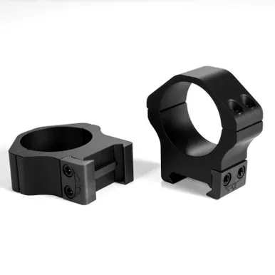 WARNE 34mm PA Medium Matte Black Rifle Scope Rings (521M)