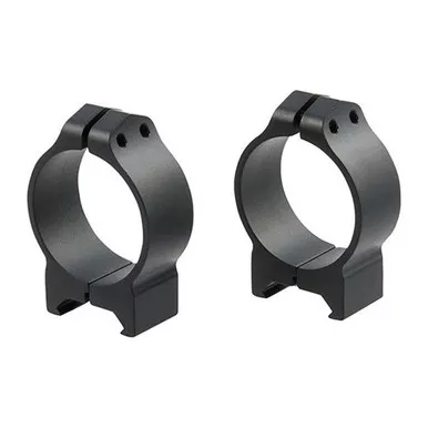 Warne 34mm Scope Rings Matte Black Low