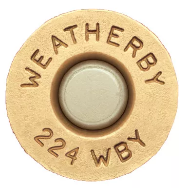 Weatherby BRASS224 224 Wthby Mag Rifle Brass 20 Per Box