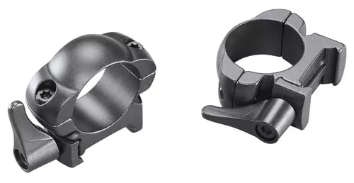 Weaver Mounts 49325 Lever LokMatte Black 1" Medium