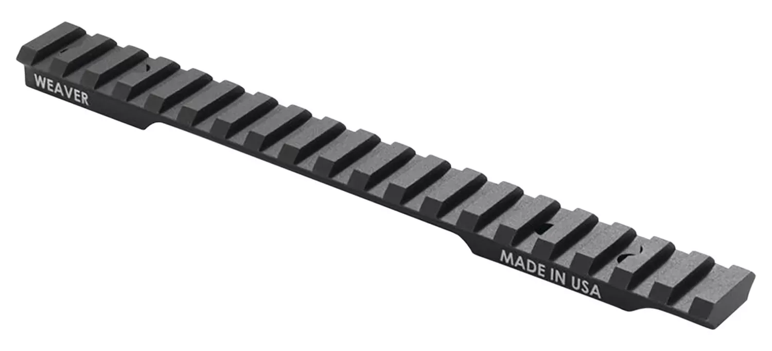 Weaver Mounts Extended Multi-Slot Base Black Anodized Savage Axis I/II