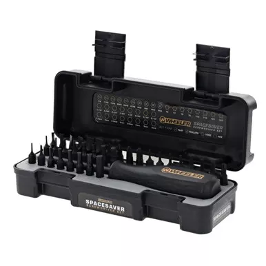 Wheeler 36-Piece Spacesaver Screwdriver Set