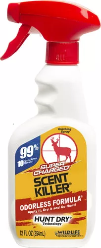 Wildlife Research Scent Killer Super Charged 12 oz Spray Bottle Bulk