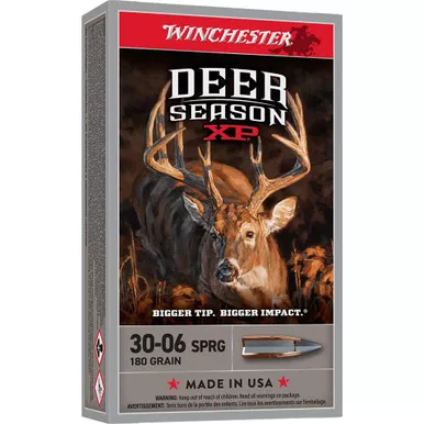 Winchester Deer XP 30-06 Ammo 180 Grain Box of 20