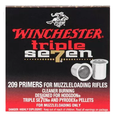 Winchester Muzzleloading SML209T7 209 Triple Seven Muzzleloading Primers 100 Per Box