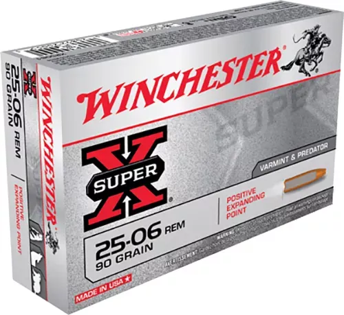 Winchester Super X25-06 Rem. 90 Gr. Positive Expanding Point 20/Box