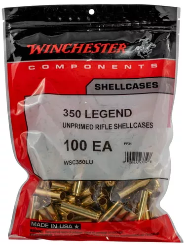Winchester Unprimed Brass Cartridge Cases .350 Legend 100/ct